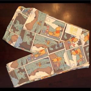 Winnie Pooh comic strip LuLaRoe TC leggings